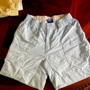 Baby blue Aftco shorts